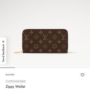 Louis Vuitton Zippy Wallet - Fuschia